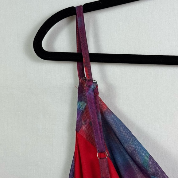 FASHION Colorful Floral Slip Dress Women’s Size XL - Picture 5 of 6